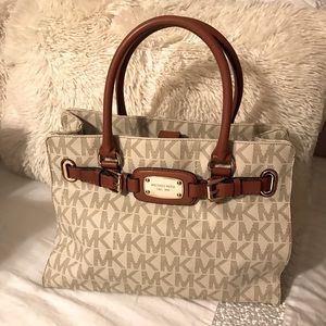 Michael Kors Hamilton Signature Satchel